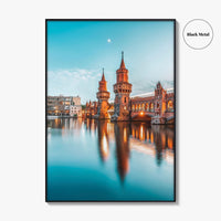 Berlin Fine Art Photo Print, Oberbaum Bridge, Germany Wall Decor Poster