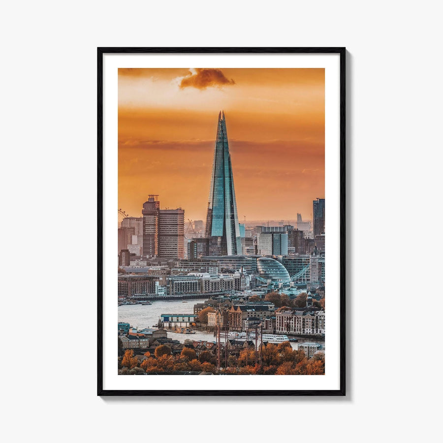 London Skyline Fine Art Photo Print, Wall Poster, England United Kingdom UK