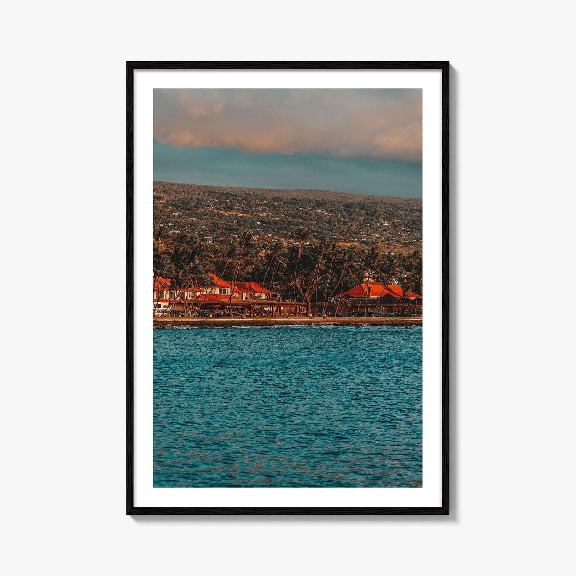 Kailua-Kona Fine Art Photo Print, Hawaii, Big Island Wall Poster, United States