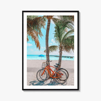 Key West Fine Art Photo Print, Florida, Clarence S Higgs Memorial Beach, USA Poster