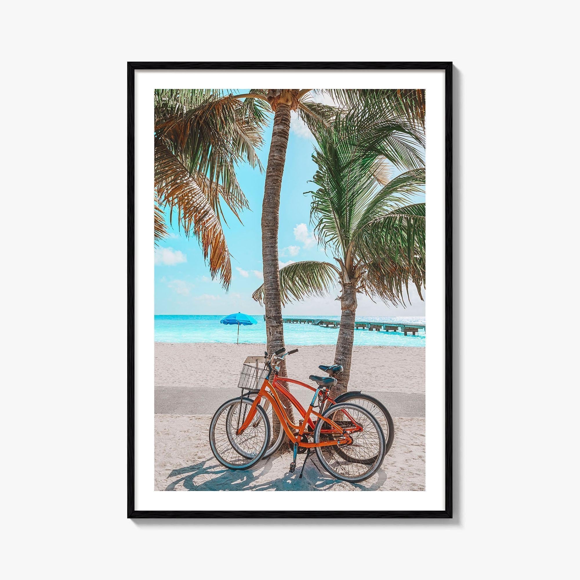 Key West Fine Art Photo Print, Florida, Clarence S Higgs Memorial Beach, USA Poster