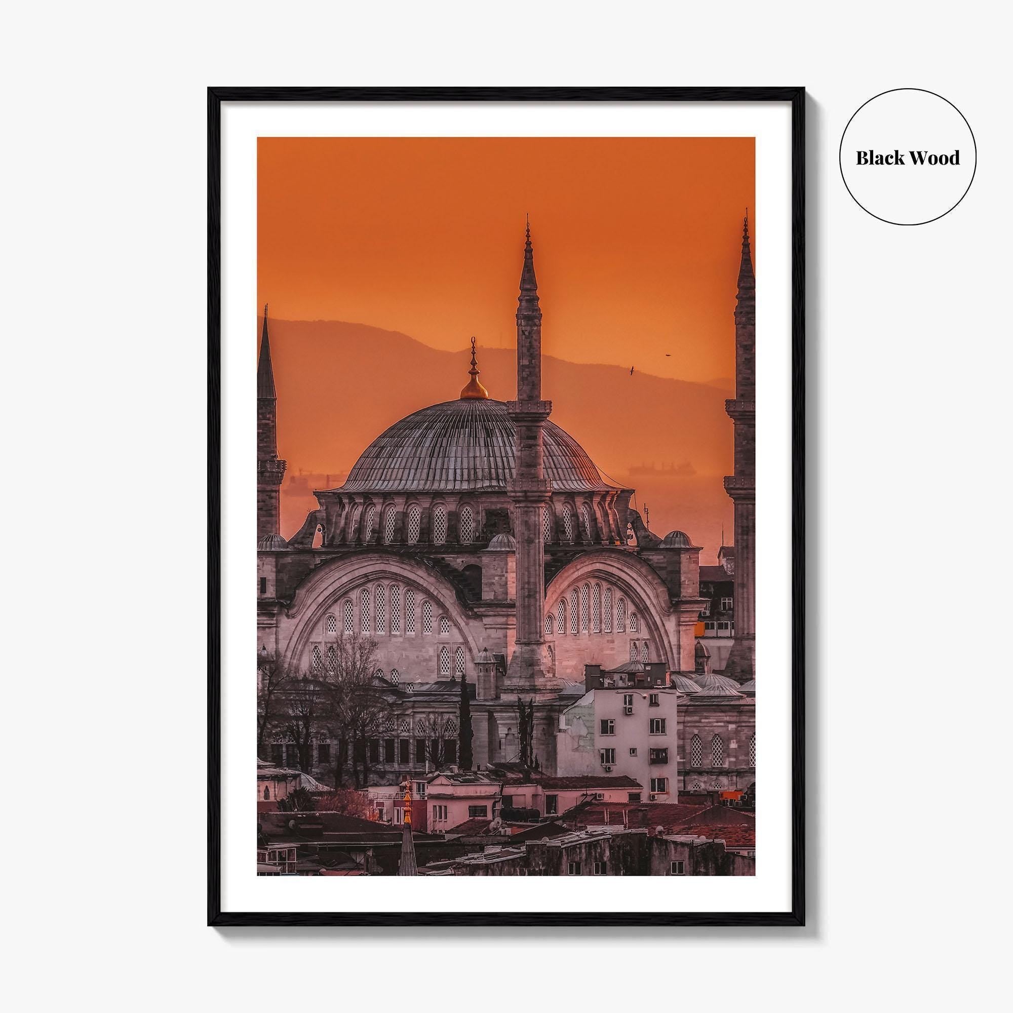 Istanbul Fine Art Photo Print, Suleymaniye Mosque, Turkey Wall Poster