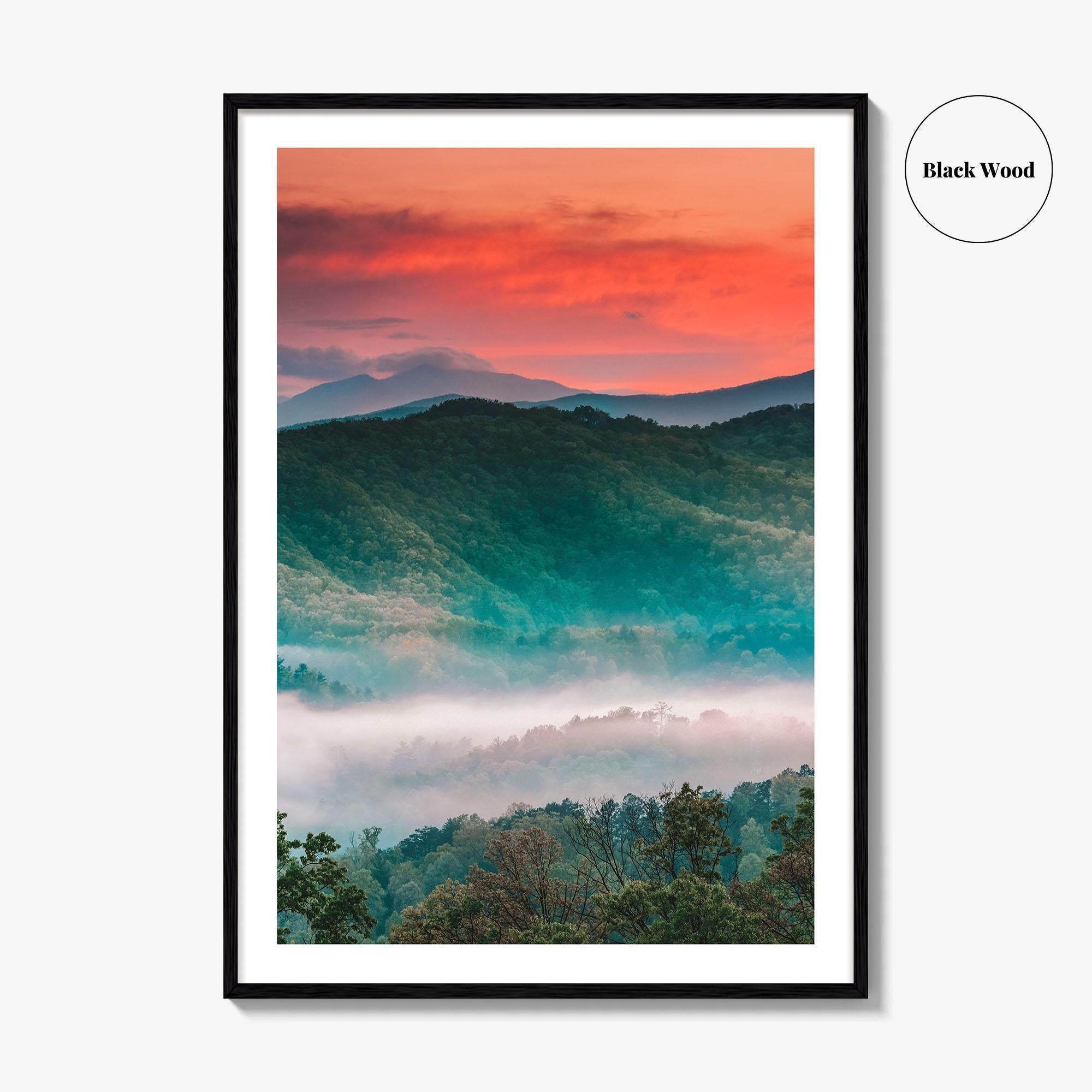 Great Smoky Mountains National Park Fine Art Photo Print, Tennessee North Carolina Poster, Landscape