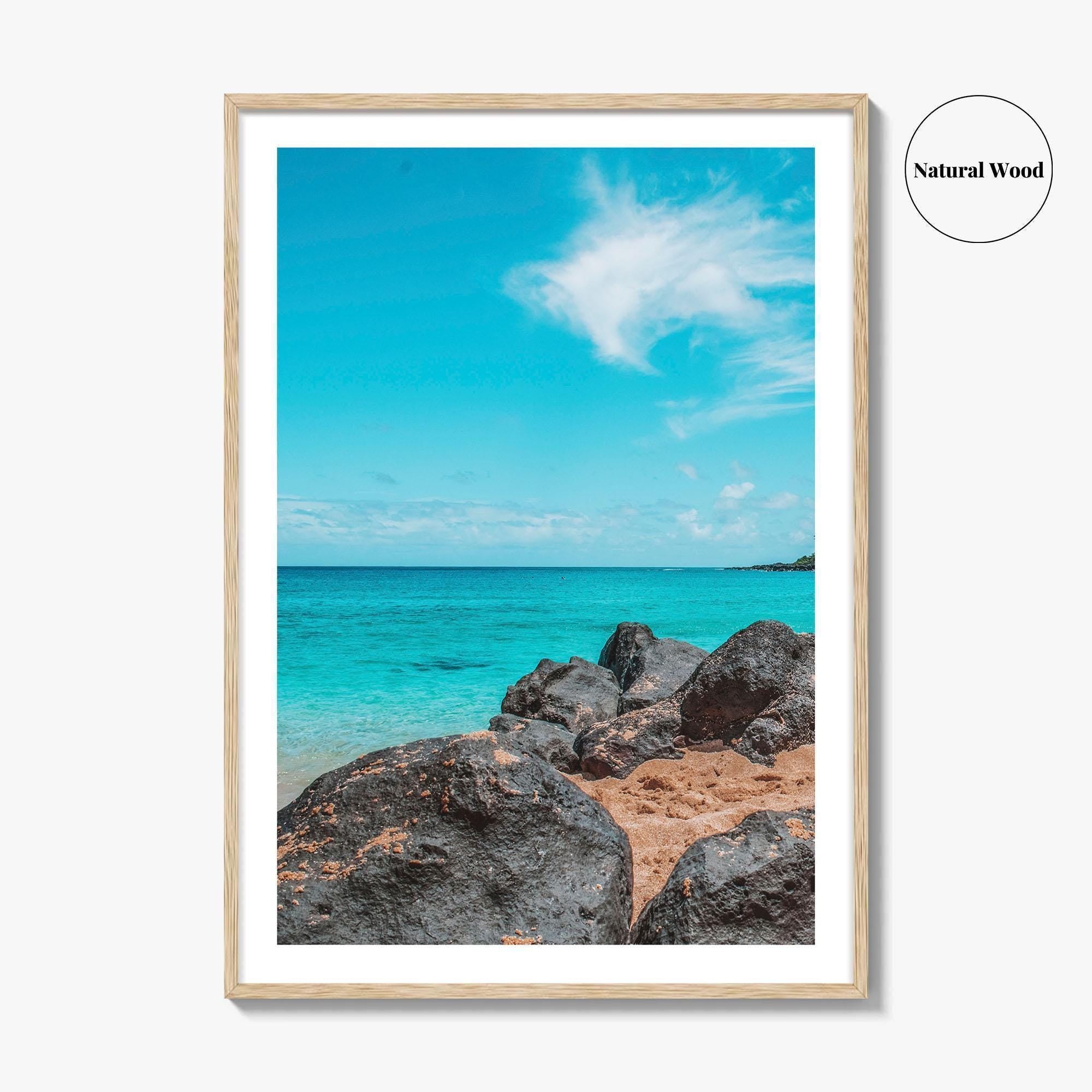Haleiwa Fine Art Photo Print, Waimea Bay, North Shore Oahu, Hawaii Wall Poster
