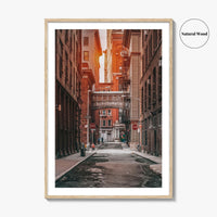 Manhattan Fine Art Photo Print, Tribeca Street, New York City NYC, Photo Poster