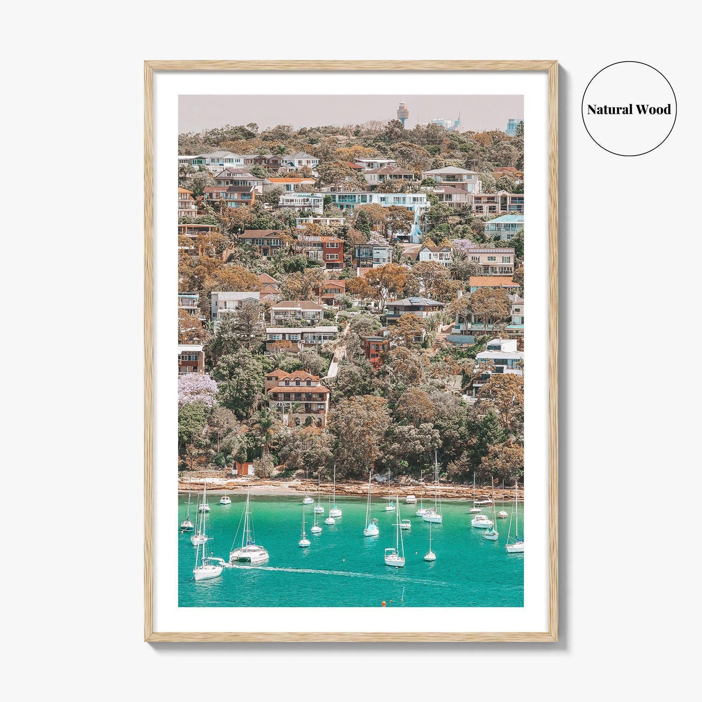Manly Beach Skyline Fine Art Photo Print, Sydney, New South Wales, Australia, Poster