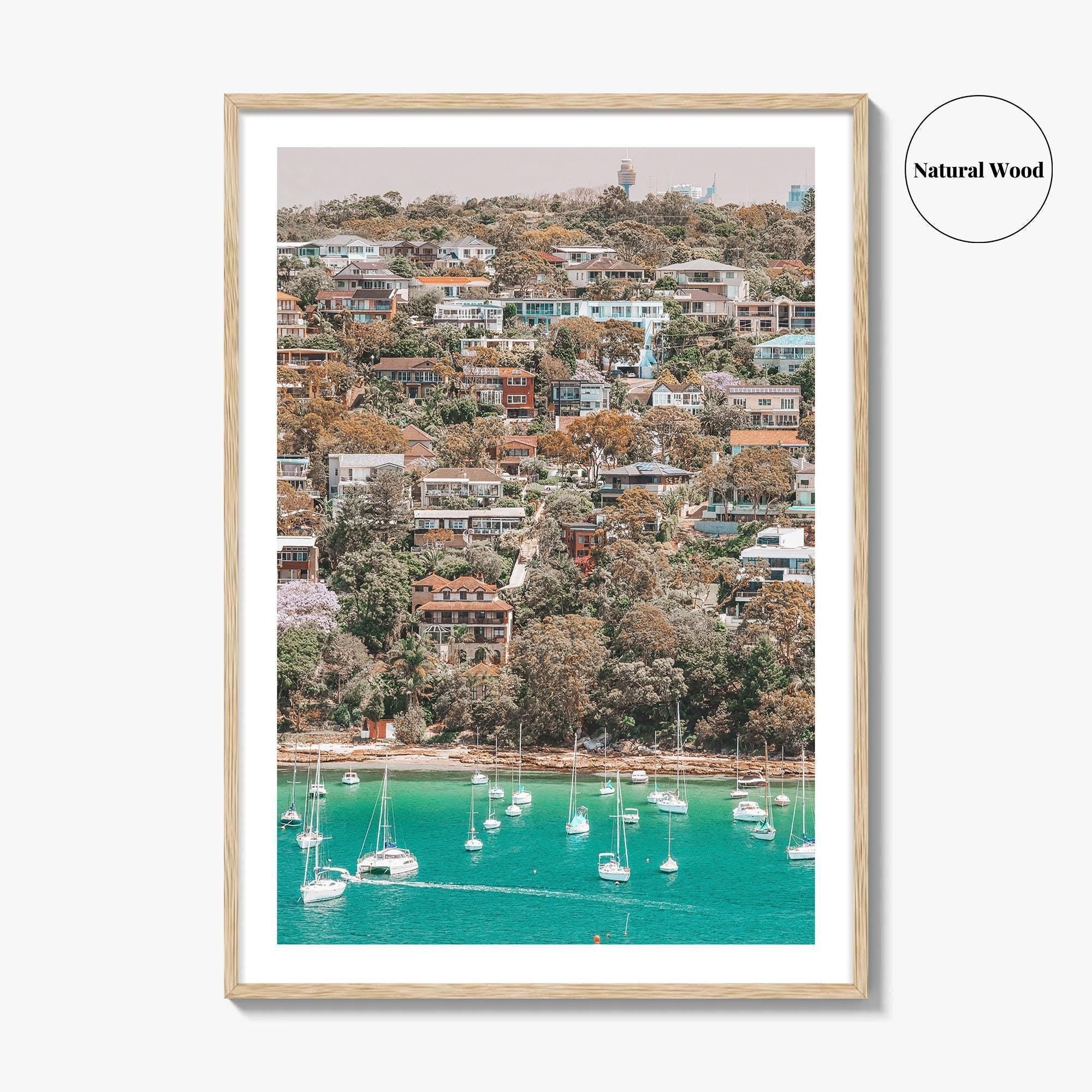 Manly Beach Skyline Fine Art Photo Print, Sydney, New South Wales, Australia, Poster