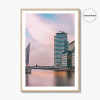 Manchester Fine Art Photo Print, Salford Quays, England UK, Wall Decor Poster
