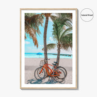 Key West Fine Art Photo Print, Florida, Clarence S Higgs Memorial Beach, USA Poster