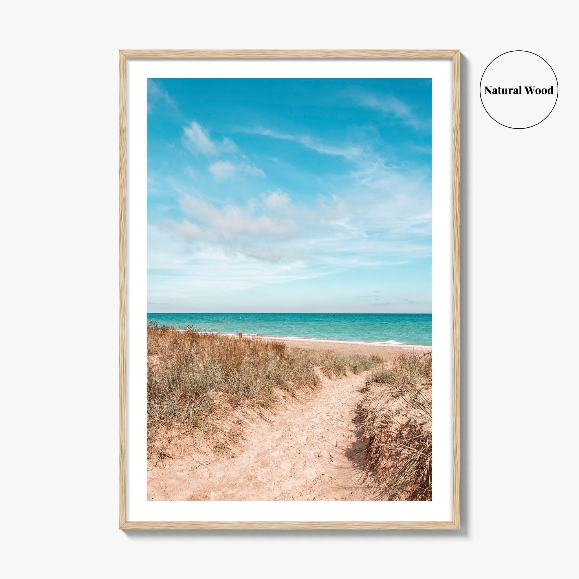 Indiana Dunes National Park Fine Art Photo Print, Kemil Beach, USA Wall Poster