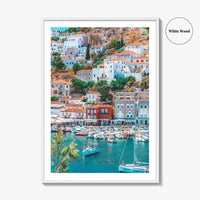 Hydra Fine Art Photo Print, Greece Poster, Saronic Islands, Wall Decor