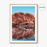 Joshua Tree National Park Fine Art Photo Print, Barker Dam, California Poster