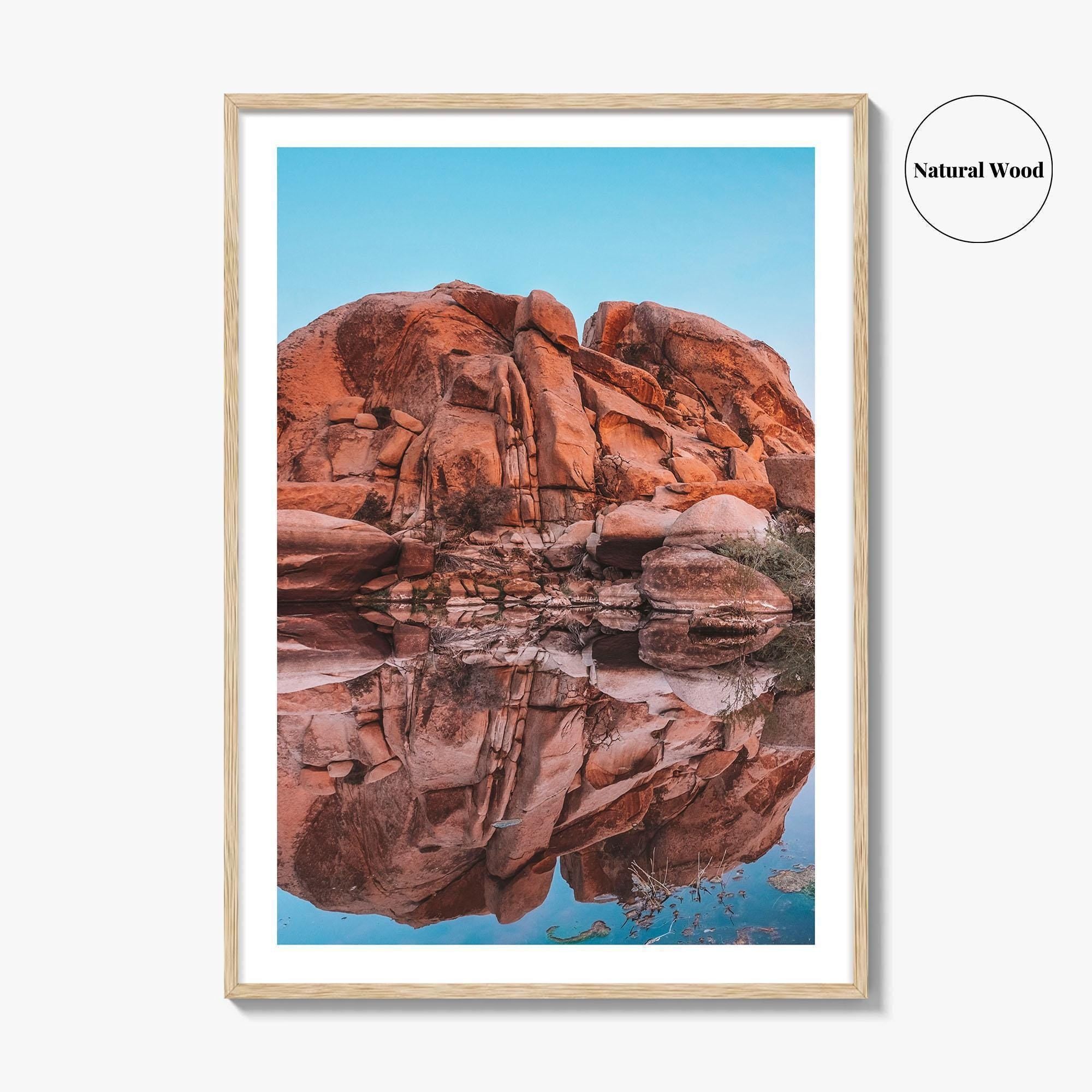 Joshua Tree National Park Fine Art Photo Print, Barker Dam, California Poster