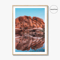 Joshua Tree National Park Fine Art Photo Print, Barker Dam, California Poster