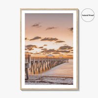 Jupiter Fine Art Photo Print, Juno Beach Pier, Juno Florida USA Poster