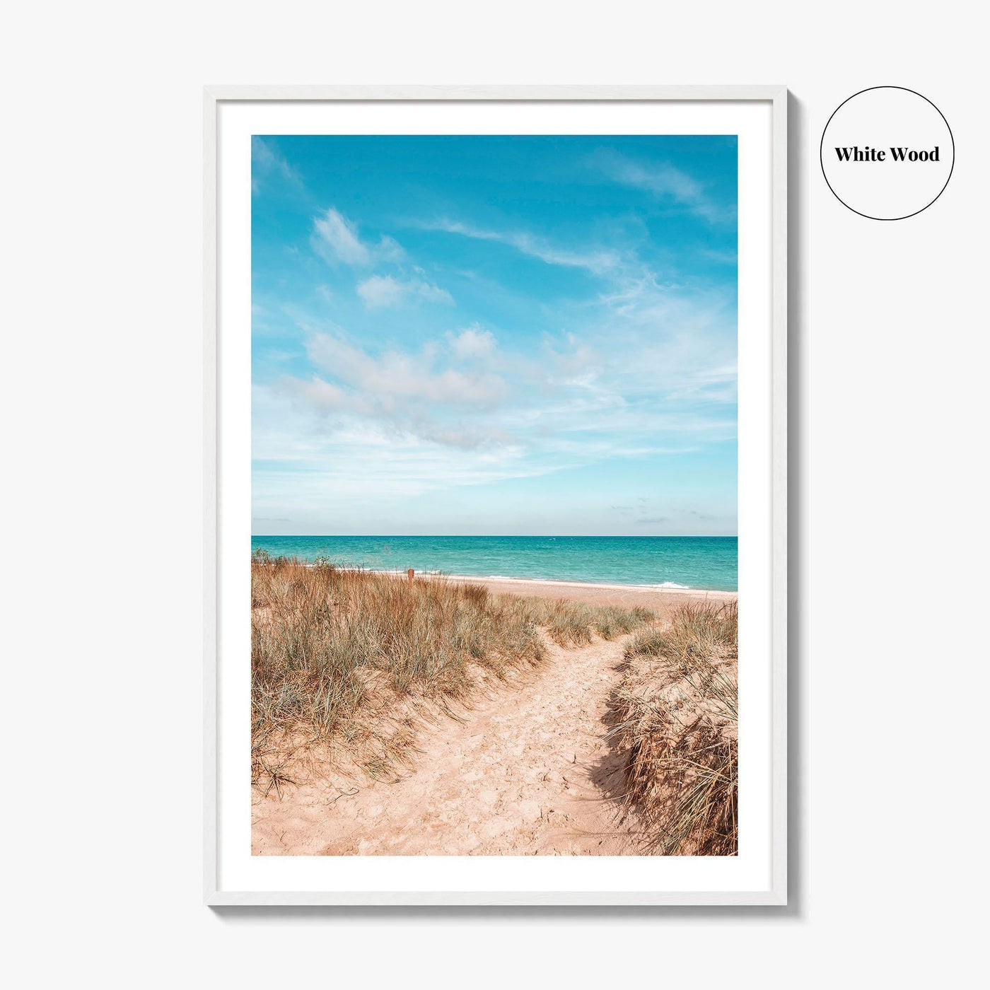 Indiana Dunes National Park Fine Art Photo Print, Kemil Beach, USA Wall Poster