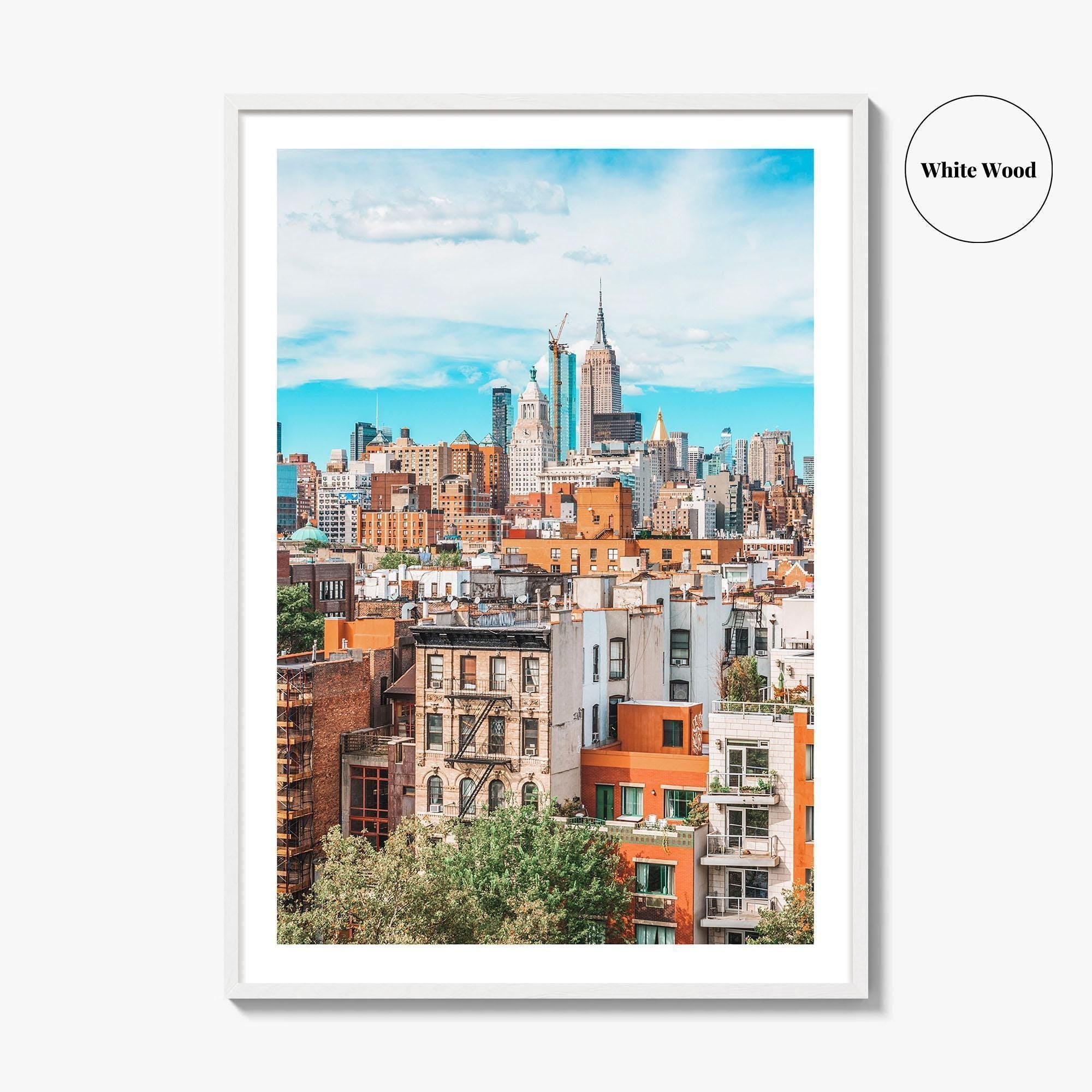 Lower East Side Skyline Fine Art Photo Print, New York City, Manhattan NYC Poster
