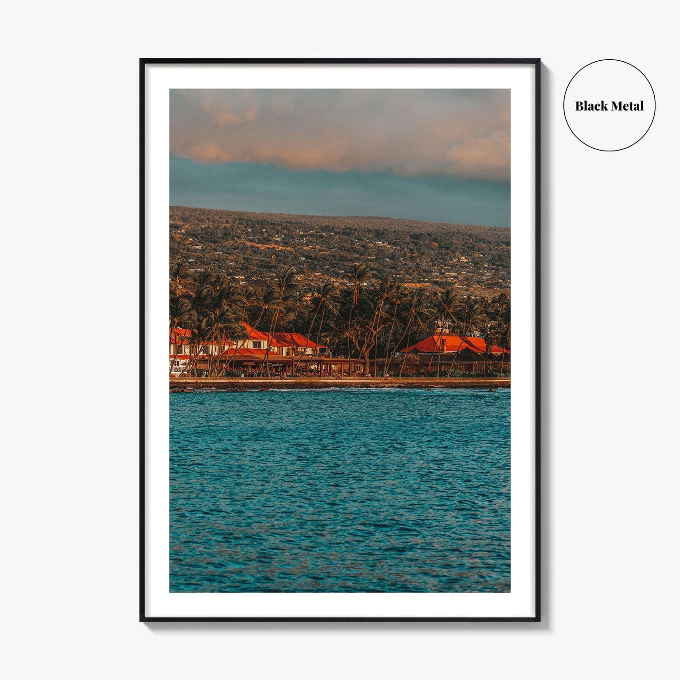 Kailua-Kona Fine Art Photo Print, Hawaii, Big Island Wall Poster, United States