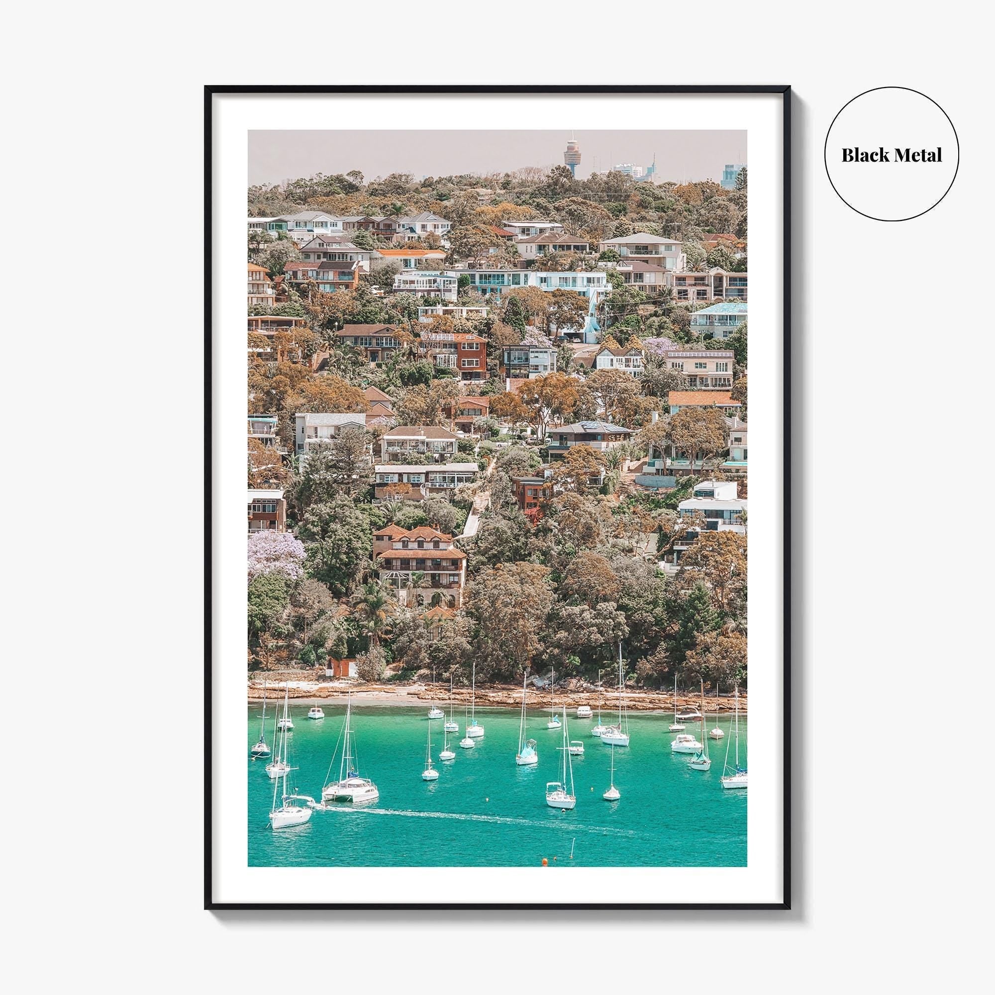 Manly Beach Skyline Fine Art Photo Print, Sydney, New South Wales, Australia, Poster