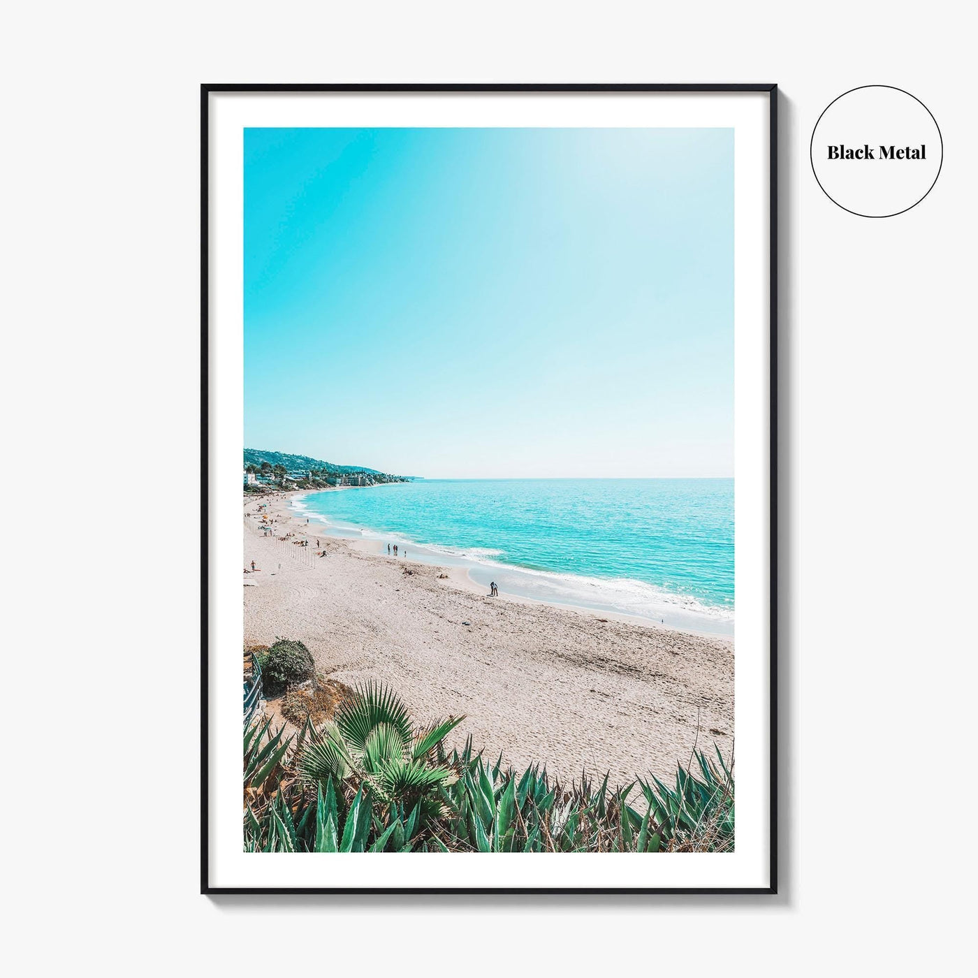 Laguna Beach Blue Fine Art Photo Print, Orange County California Wall Poster USA