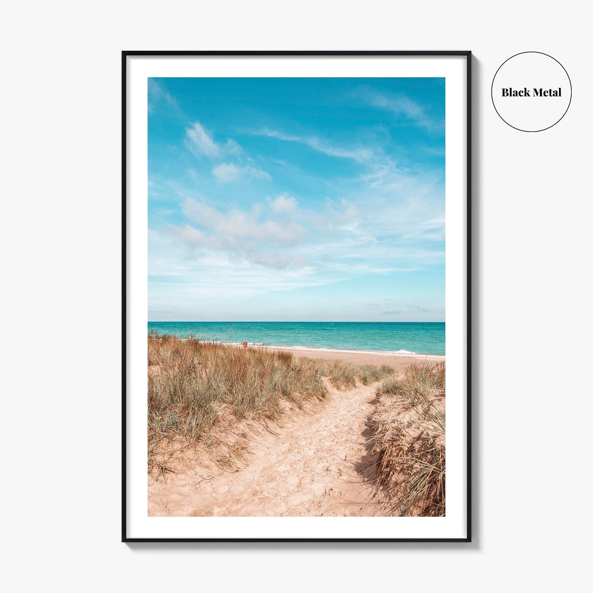 Indiana Dunes National Park Fine Art Photo Print, Kemil Beach, USA Wall Poster