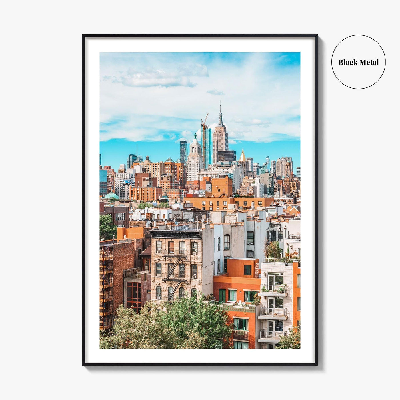 Lower East Side Skyline Fine Art Photo Print, New York City, Manhattan NYC Poster