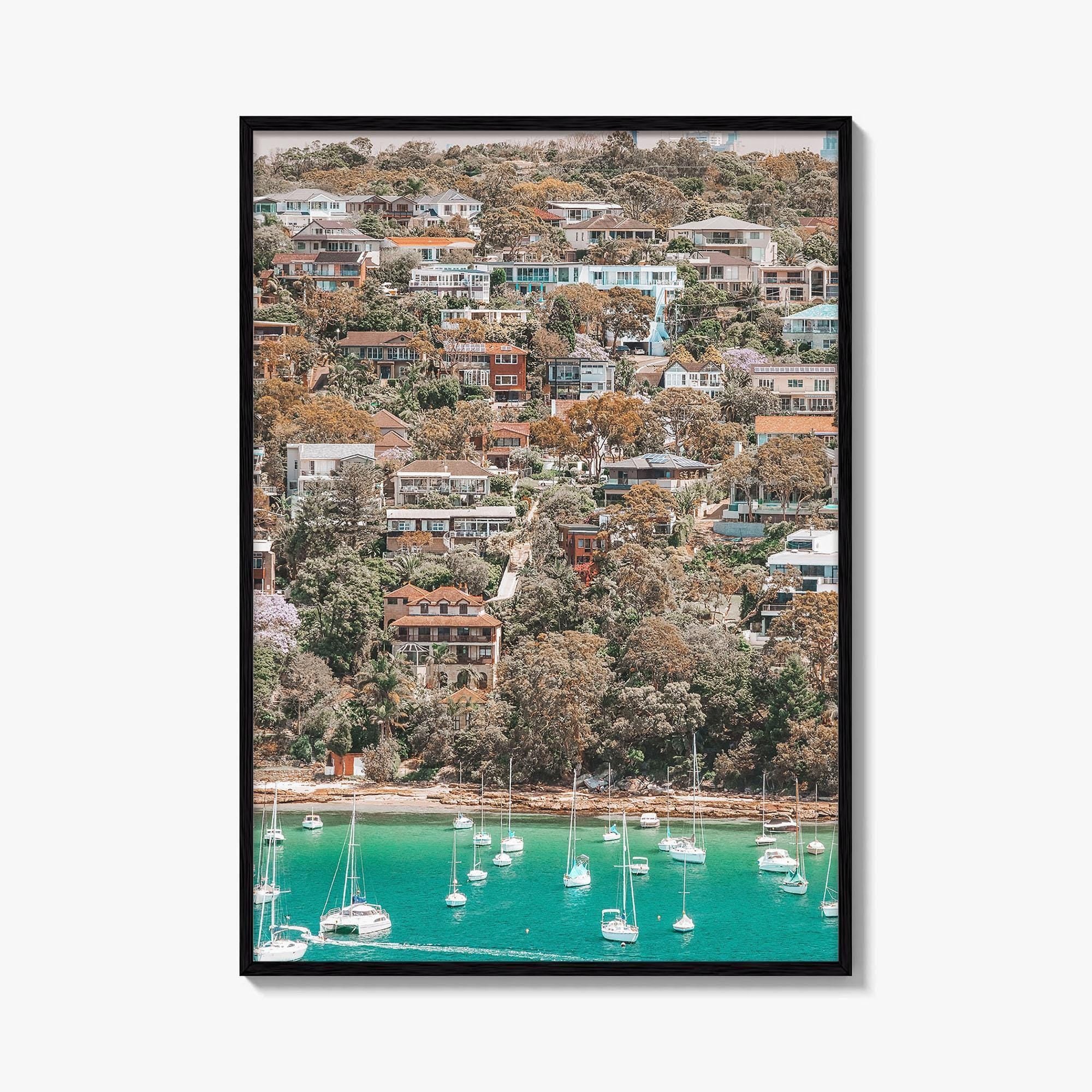 Manly Beach Skyline Fine Art Photo Print, Sydney, New South Wales, Australia, Poster