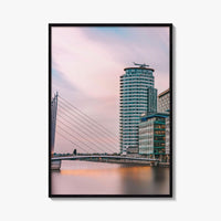 Manchester Fine Art Photo Print, Salford Quays, England UK, Wall Decor Poster