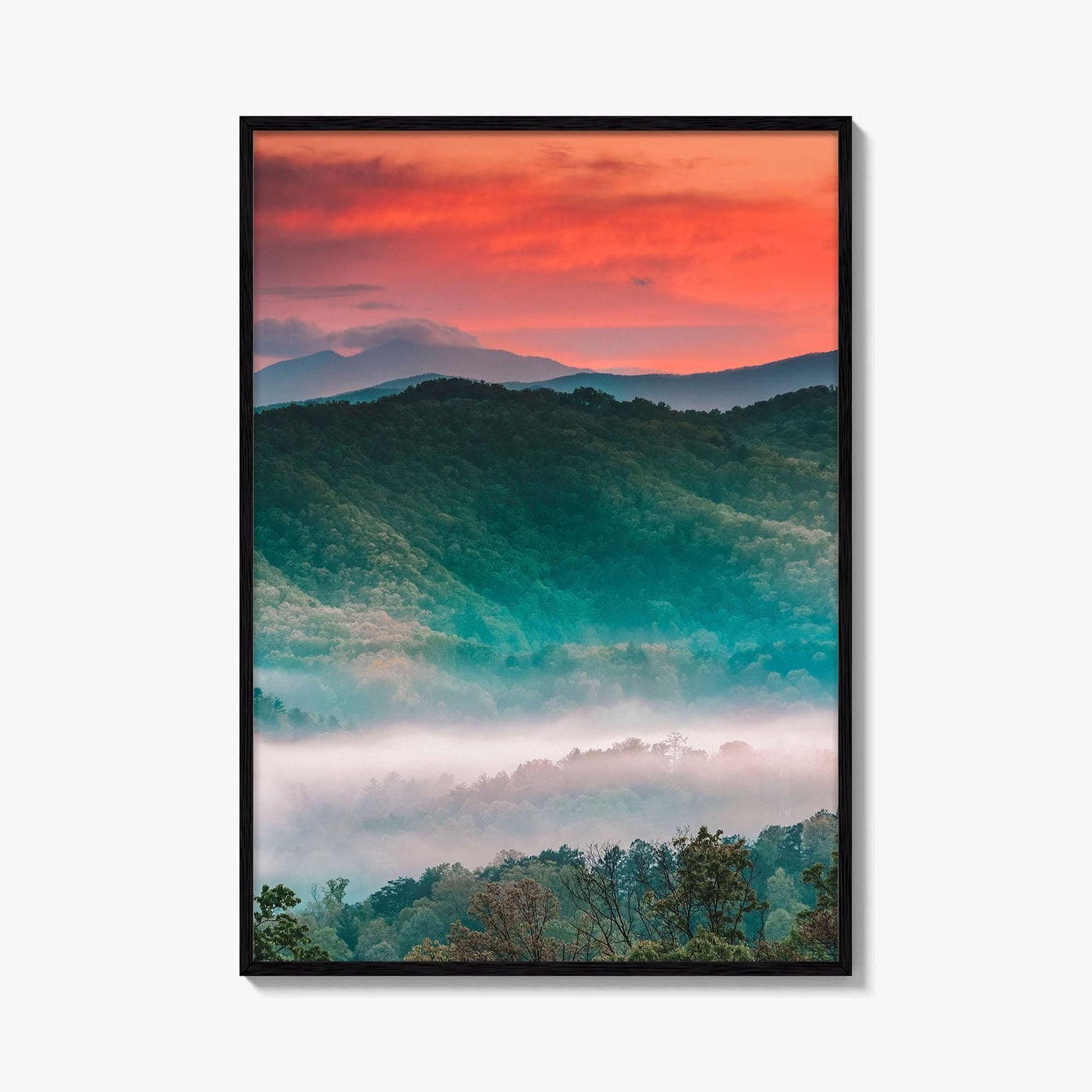 Great Smoky Mountains National Park Fine Art Photo Print, Tennessee North Carolina Poster, Landscape