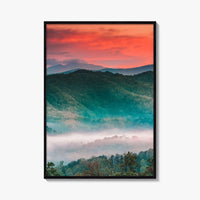 Great Smoky Mountains National Park Fine Art Photo Print, Tennessee North Carolina Poster, Landscape