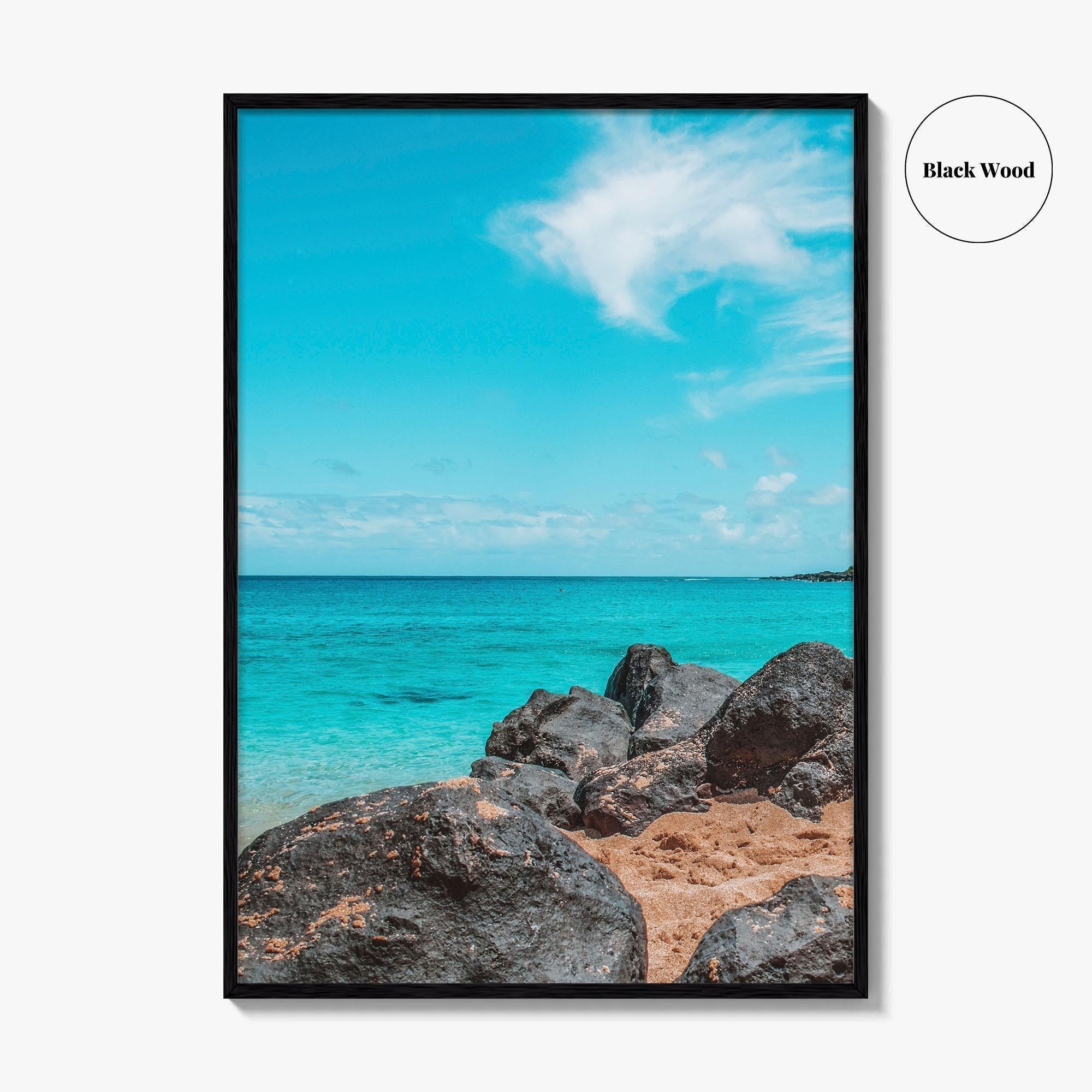 Haleiwa Fine Art Photo Print, Waimea Bay, North Shore Oahu, Hawaii Wall Poster