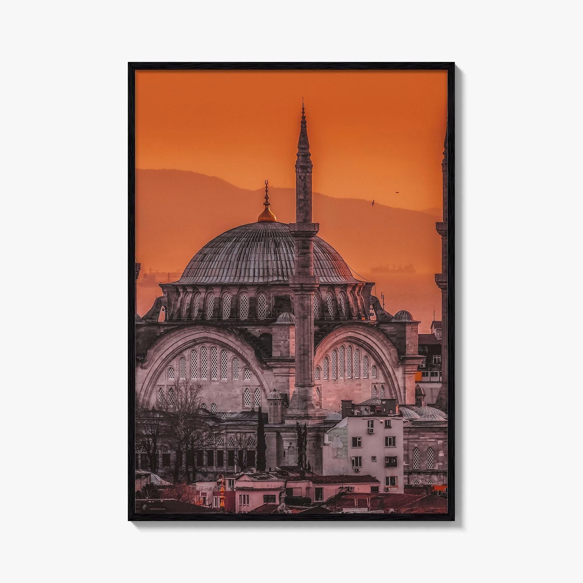 Istanbul Fine Art Photo Print, Suleymaniye Mosque, Turkey Wall Poster