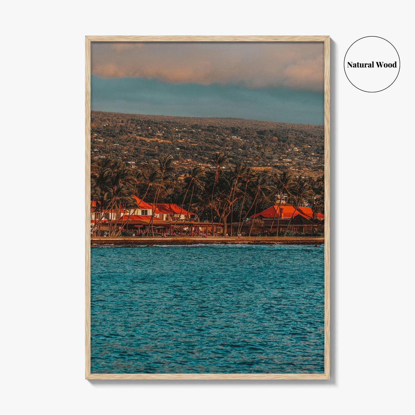 Kailua-Kona Fine Art Photo Print, Hawaii, Big Island Wall Poster, United States