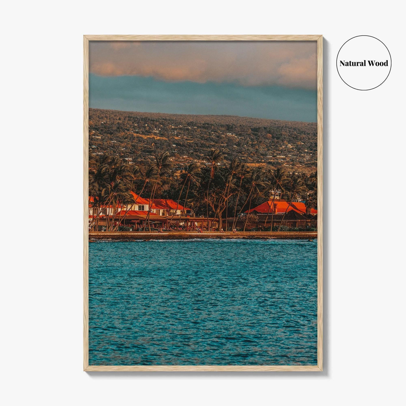 Kailua-Kona Fine Art Photo Print, Hawaii, Big Island Wall Poster, United States
