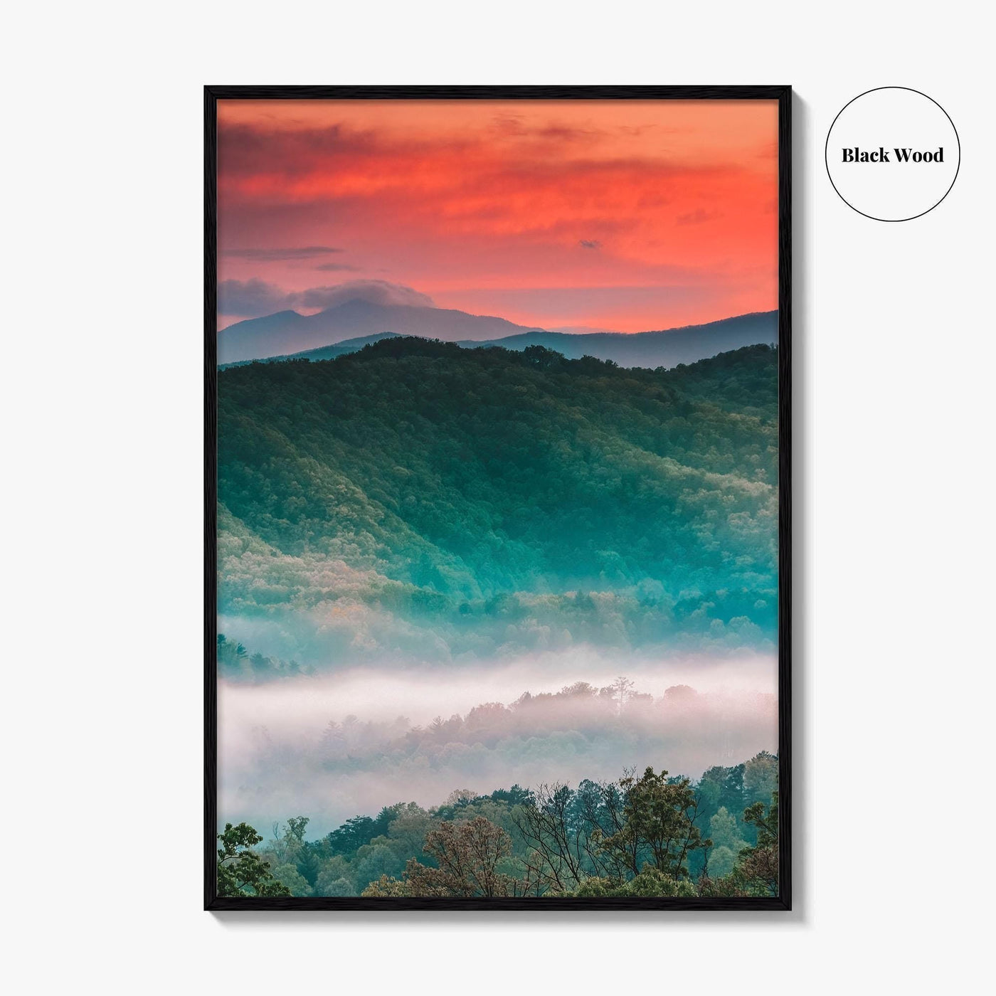 Great Smoky Mountains National Park Fine Art Photo Print, Tennessee North Carolina Poster, Landscape