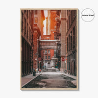 Manhattan Fine Art Photo Print, Tribeca Street, New York City NYC, Photo Poster