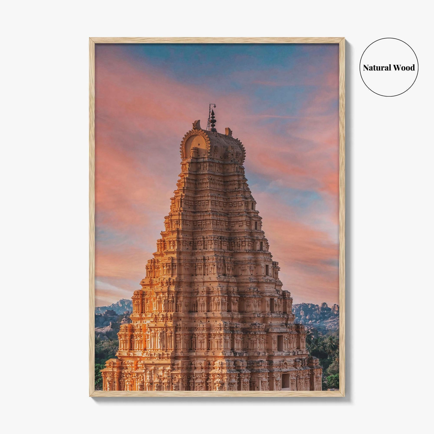 Hampi Fine Art Photo Print, Virupaksha Temple, Karnataka India, Wall Decor Poster