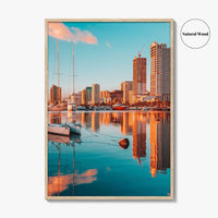 Manila Skyline Fine Art Photo Print, Manila Bay, Philippines Wall Decor Poster