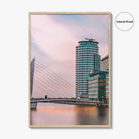 Manchester Fine Art Photo Print, Salford Quays, England UK, Wall Decor Poster