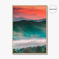 Great Smoky Mountains National Park Fine Art Photo Print, Tennessee North Carolina Poster, Landscape
