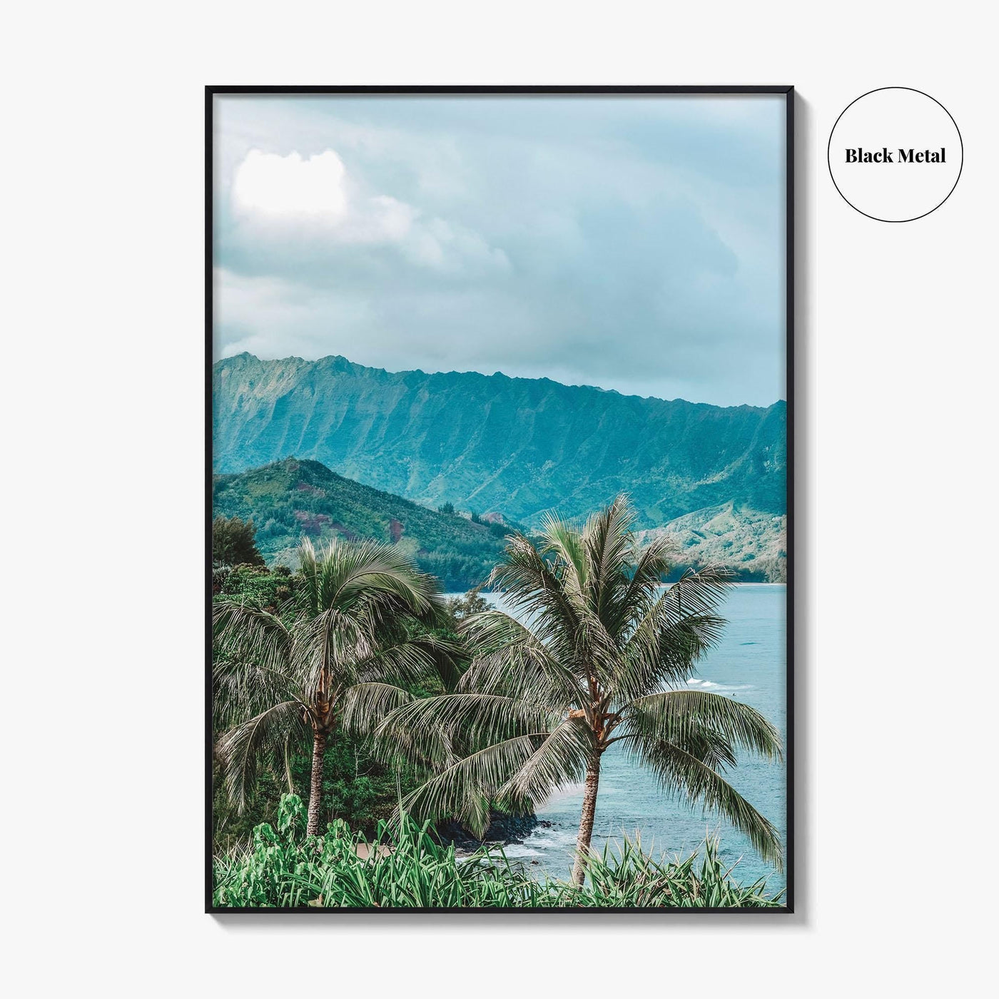 Kauai Fine Art Photo Print, Hanalei Bay, North Shore, Hawaii, USA, Panoramic Poster
