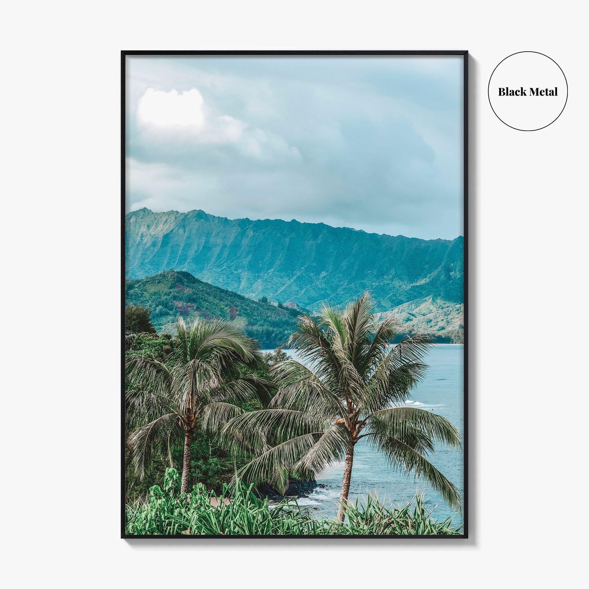 Kauai Fine Art Photo Print, Hanalei Bay, North Shore, Hawaii, USA, Panoramic Poster