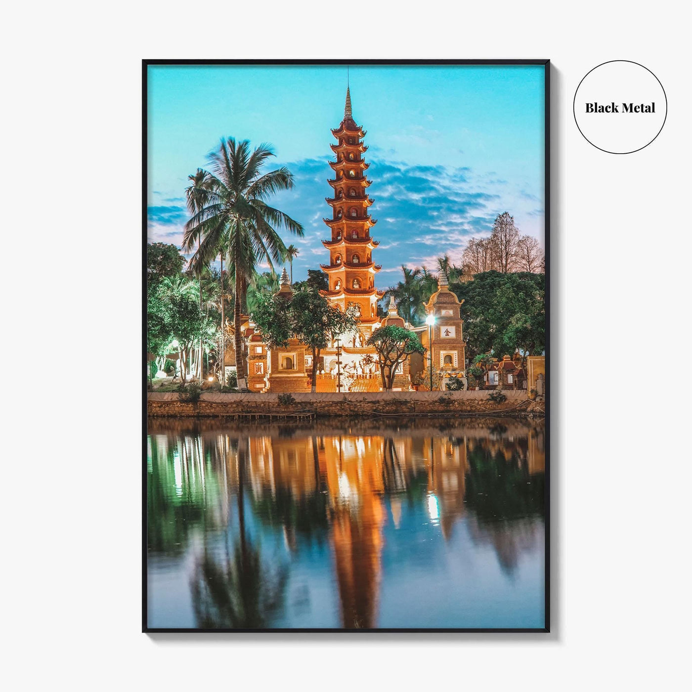 Hanoi Fine Art Photo Print, Tran Quoc Pagoda, West Lake, Vietnam Poster