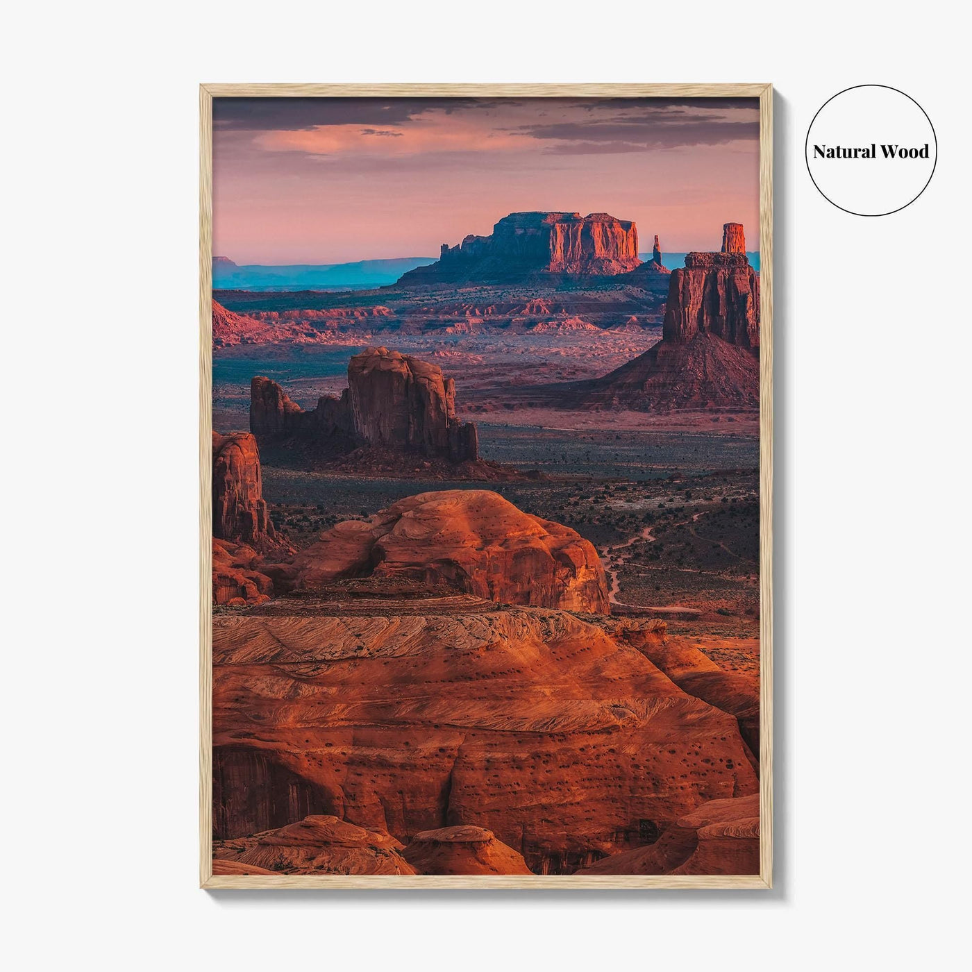 Monument Valley Fine Art Photo Print, Hunts Mesa, Arizona Landscape Wall Art Poster