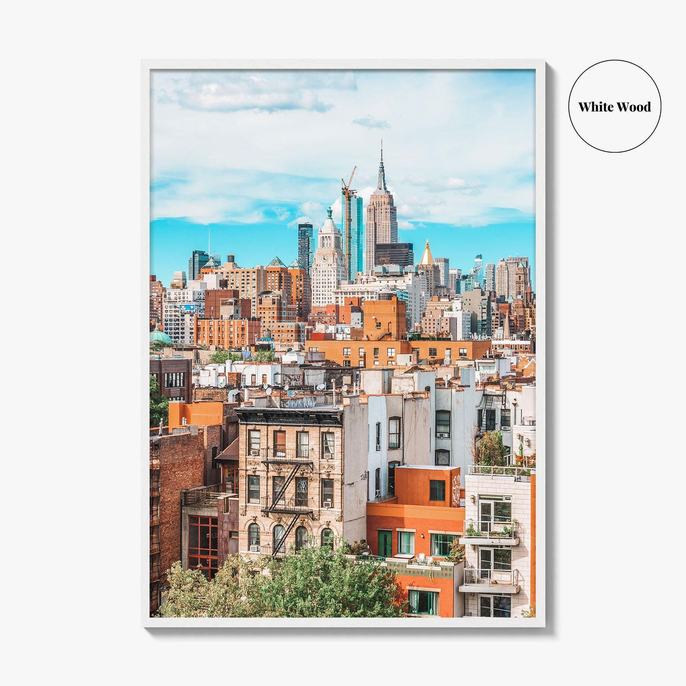 Lower East Side Skyline Fine Art Photo Print, New York City, Manhattan NYC Poster