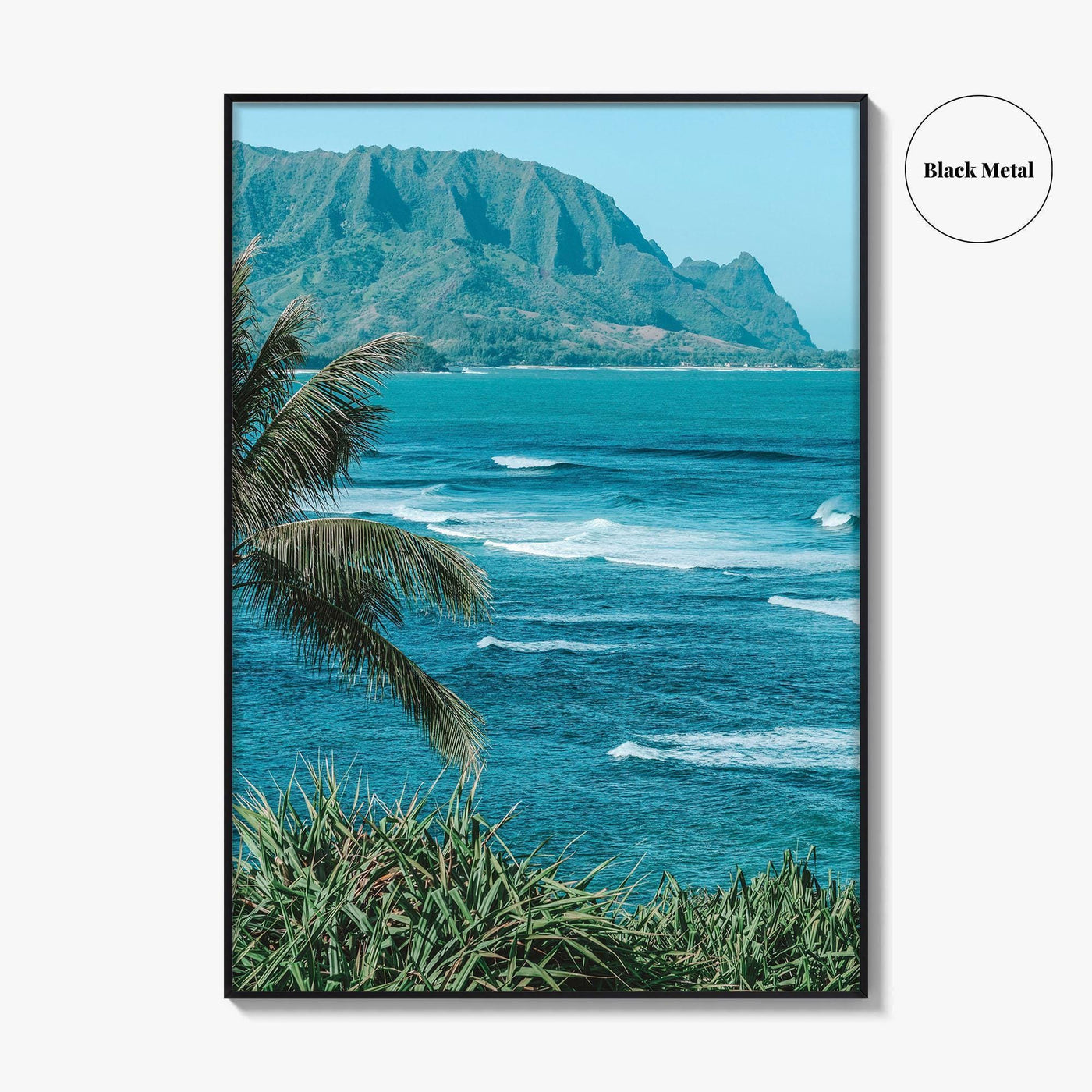 Hanalei Bay Fine Art Photo Print, Kauai Hawaii Poster