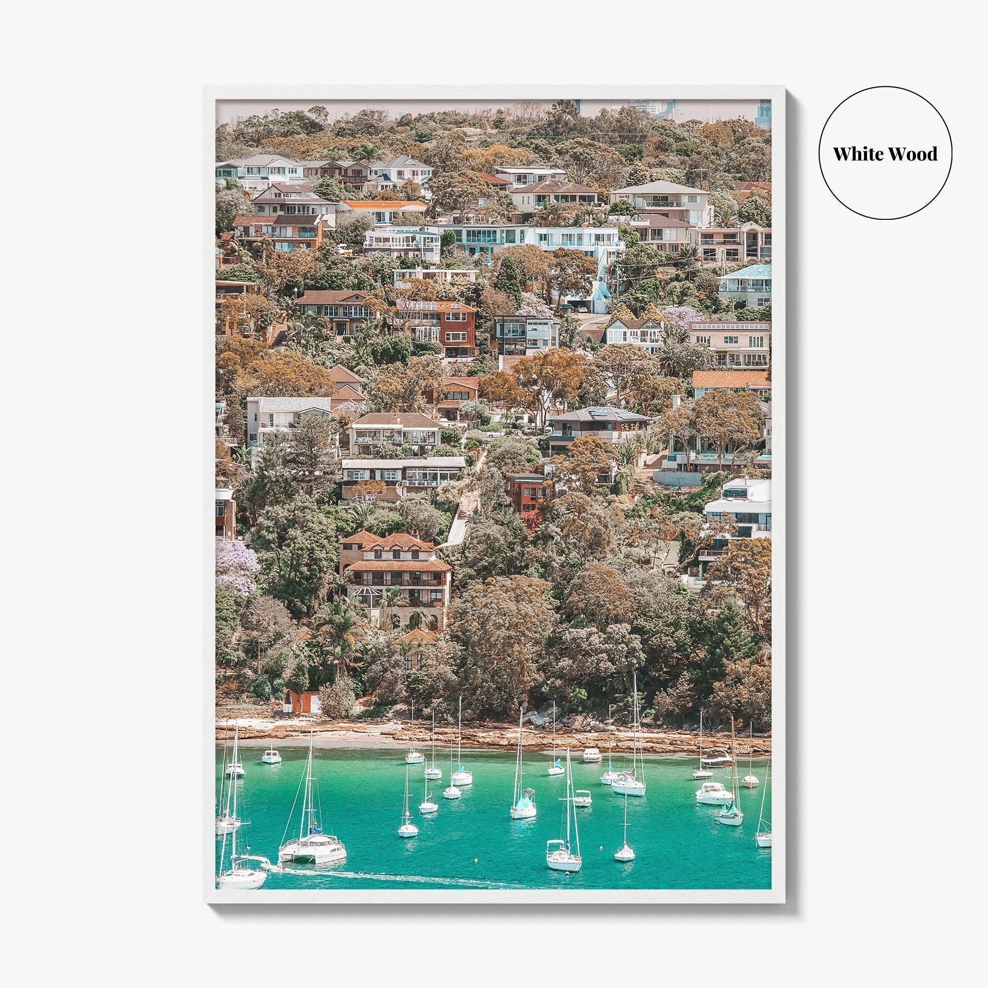 Manly Beach Skyline Fine Art Photo Print, Sydney, New South Wales, Australia, Poster
