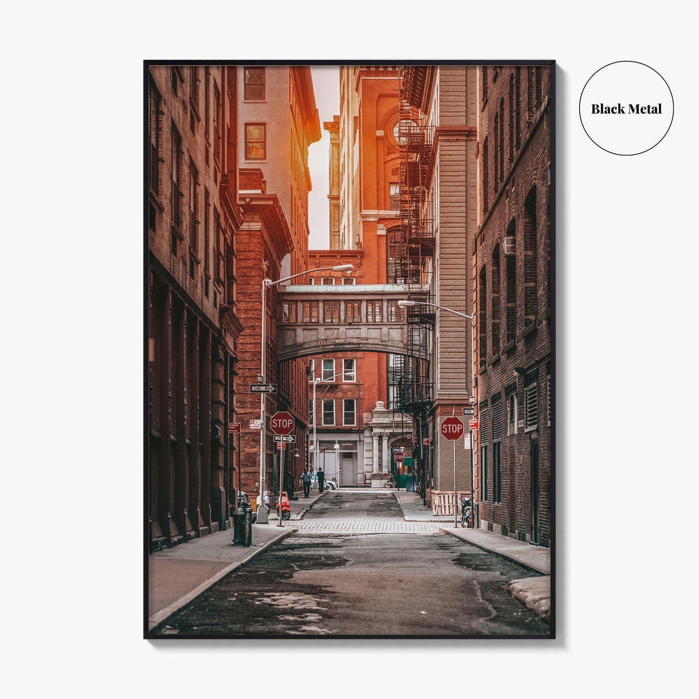 Manhattan Fine Art Photo Print, Tribeca Street, New York City NYC, Photo Poster