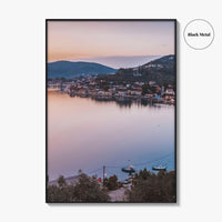 Ithaca Fine Art Photo Print, Vathy Village, Molos Gulf, Greece Wall Poster, Ionian Islands