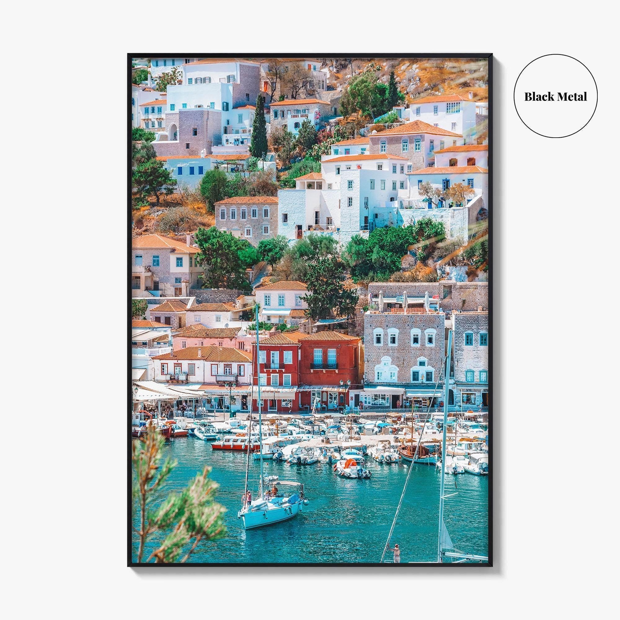 Hydra Fine Art Photo Print, Greece Poster, Saronic Islands, Wall Decor